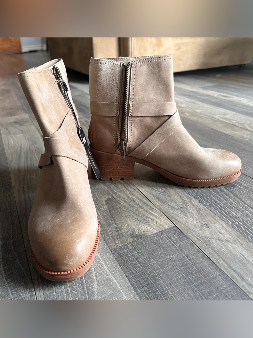 Sorel Cate Buckle Ankle Boots